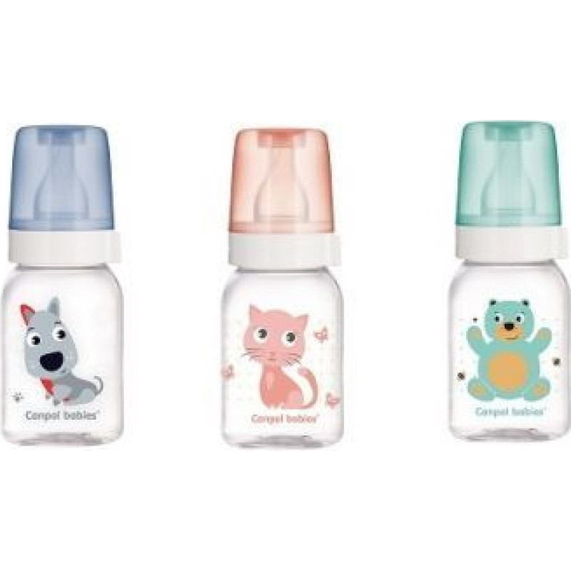 Canpol Pudele FUNNY ANIMALS 120 ml Canpol 11/851