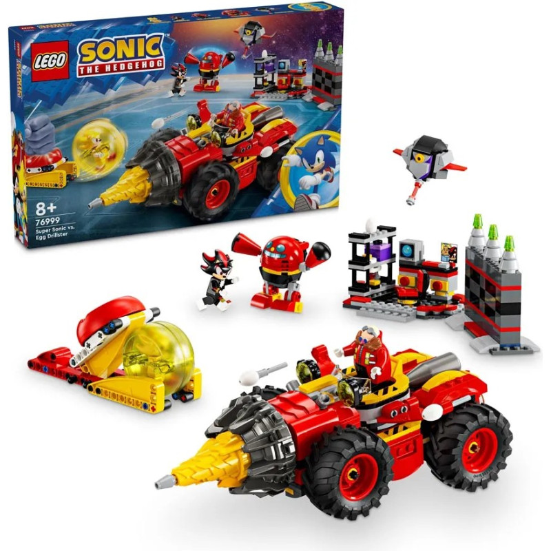 Lego Sonic the Hedgehog Super Sonic vs. Egg Drillster 76999