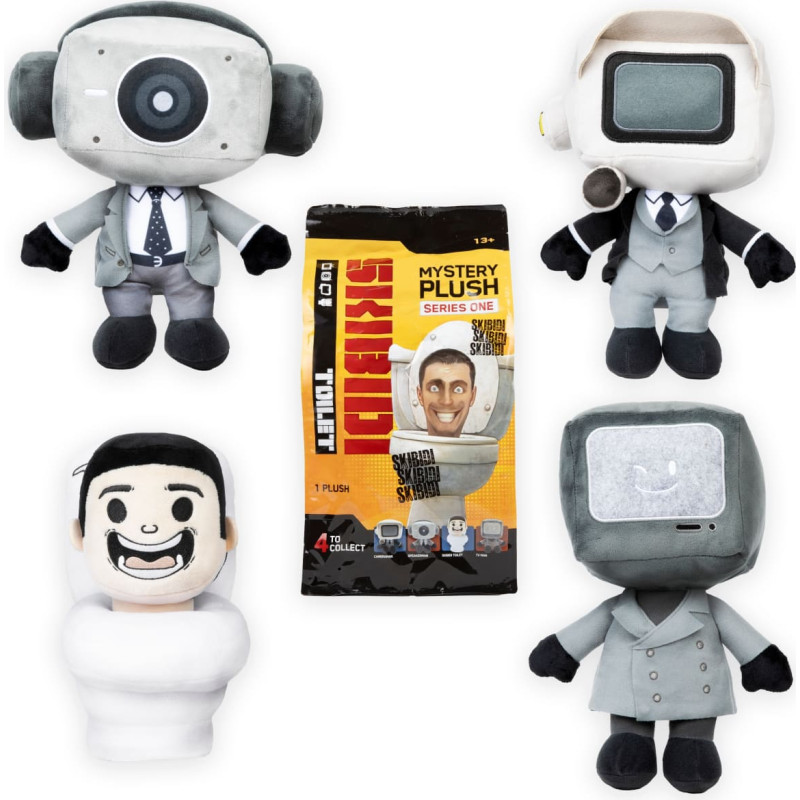 Skibidi Toilet Pliu&scaron;inis siurprizas, 28 cm