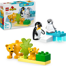 Lego Duplo Town Rodziny Dzikich Zwierząt: Pingwiny I Lwy 10442