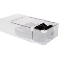 Springos Batų dėžė su stalčiumi Springos HA3001, 34x22,5x13 cm, baltas organizatorius