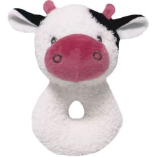 Tulilo AXIOM 9497 Grzechotka Krówka biało-bordowa 18 cm