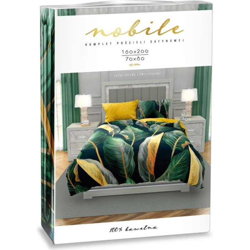 POŚCIEL KPL.160X200+2x70X80 NOBILE 013 SATYNA BAW.FOTOPRINT