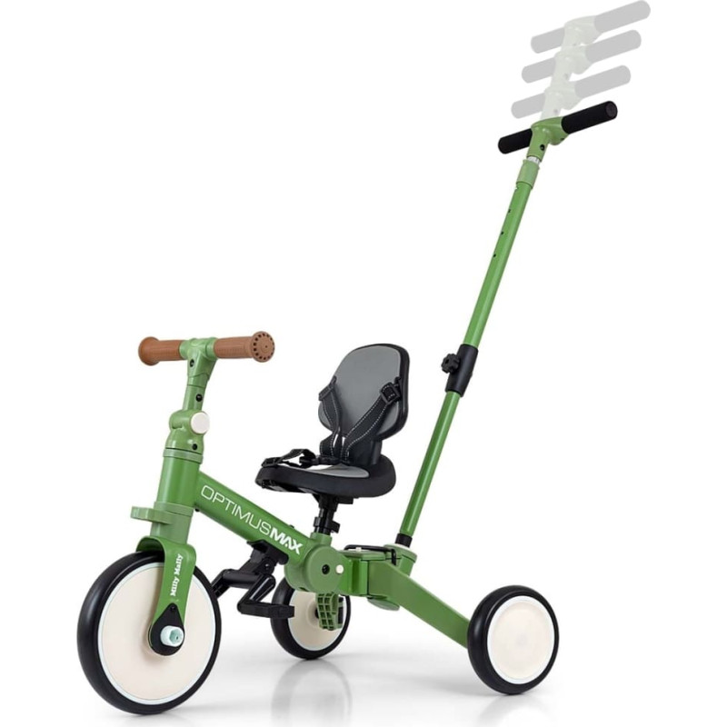 Milly Mally triratukas 5 viename Optimus Max, žalias