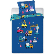 POŚCIEL KPL.PRZYTULAKI/CUDDLES 023 POJAZDY 100X135+40X60 BAW.
