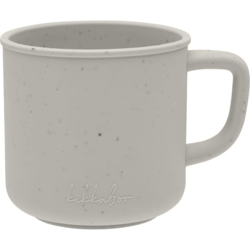 Cup with handle Platinum Silicone Sand