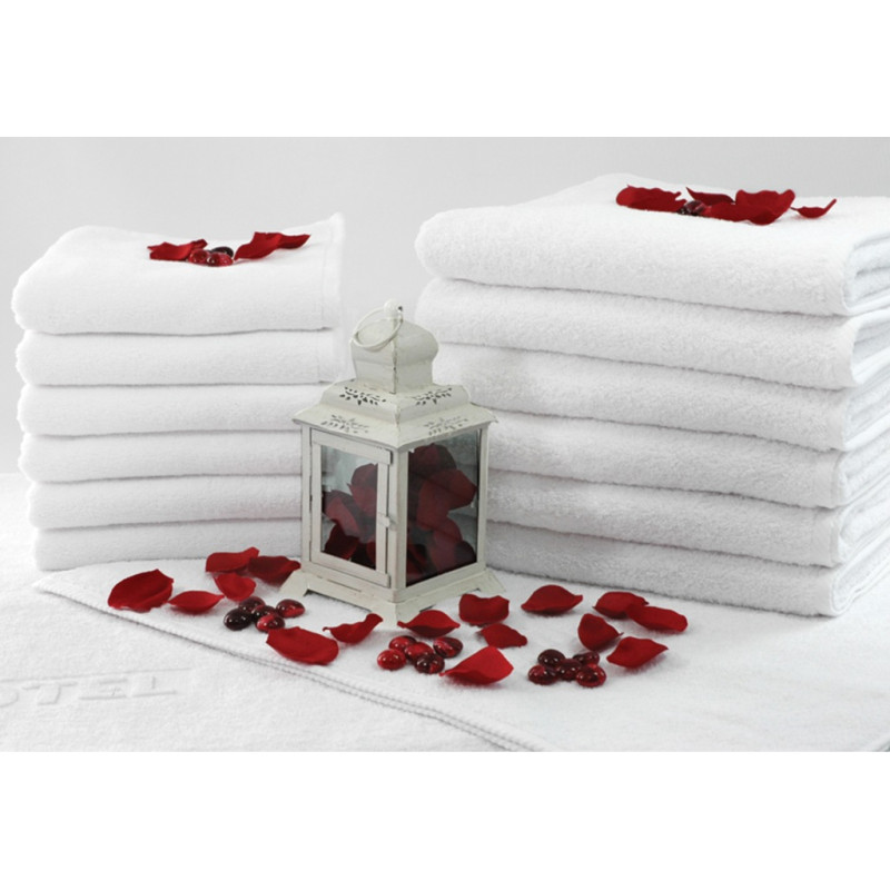 RĘCZNIK LEMON 30X50 FROTTE BIAŁY 500G.