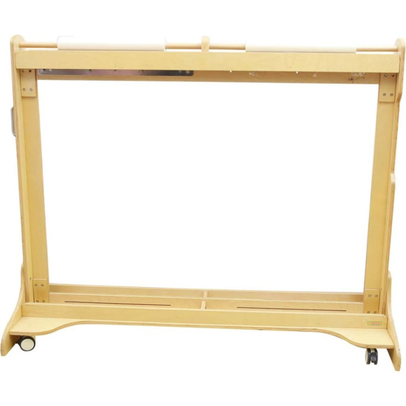 Masterkidz didelis medinis molbertas su langu tapybai