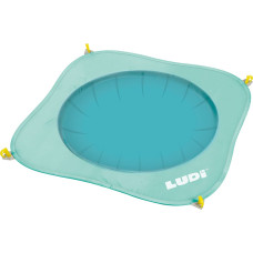 Ludi basienas, i&scaron;skleidžiamas, žalias