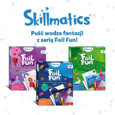 Trefl 62605 Skillmatics Foil Fun Zestaw kreatywny Modowe Kreacje