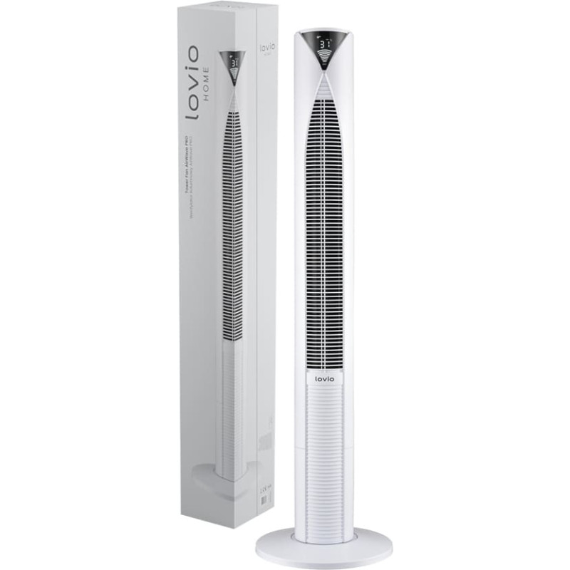 Lovio LVTF202Y24C Tower Fan AirWave PRO White