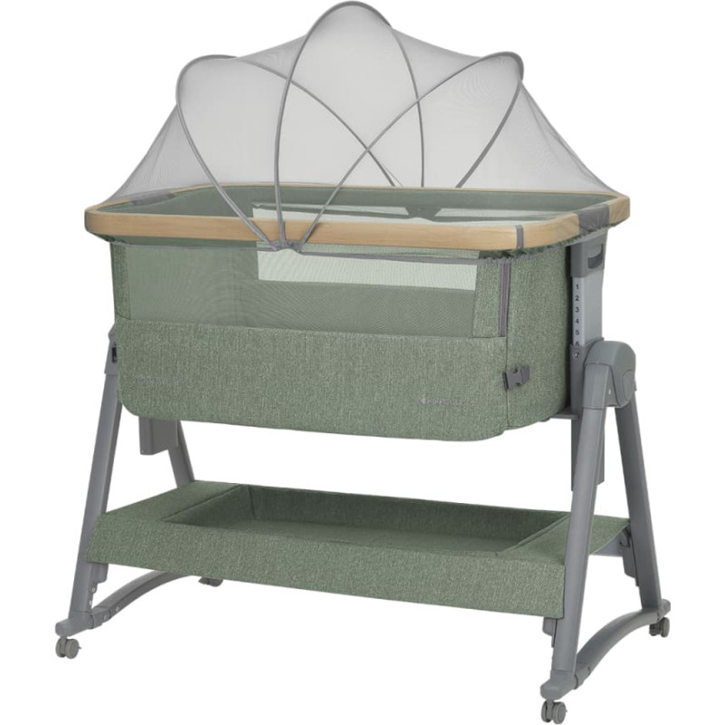 Bedside crib Nanna 2 Army Green