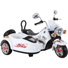 Lean- Motocikls ar blakusvāģi SX138 white [A]