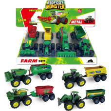 POJAZD ROLNICZY METAL TRAKTOR PRZYCZEPA