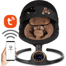 Kidwell REVE kūdikio kėdutė-sūpuoklė, juoda/auksinė [A]