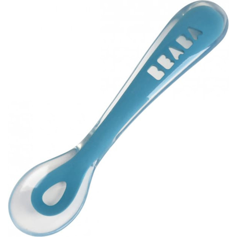 Beaba / Red Castle Silikona mācību karotīte (8+ mēn.)