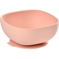 Beaba / Red Castle Silikona bļodiņa ar piesūcekni PINK