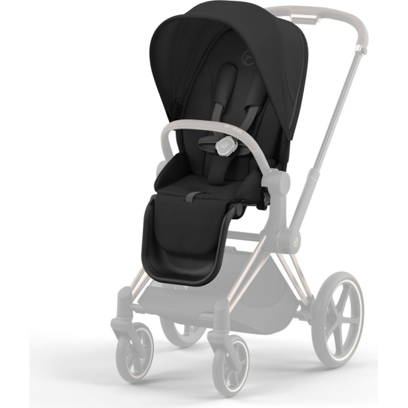 Cybex Priam V4 pastaigu daļas auduma pārvalks Sepia Black