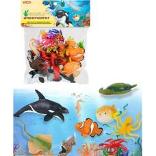 ZWIERZĘTA MORSKIE 12 SZTUK