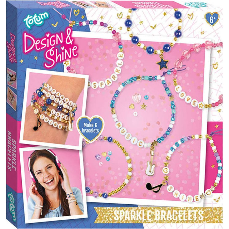 Totum rado&scaron;ais komplekts Design & Shine Sparkle Bracelets, 28234