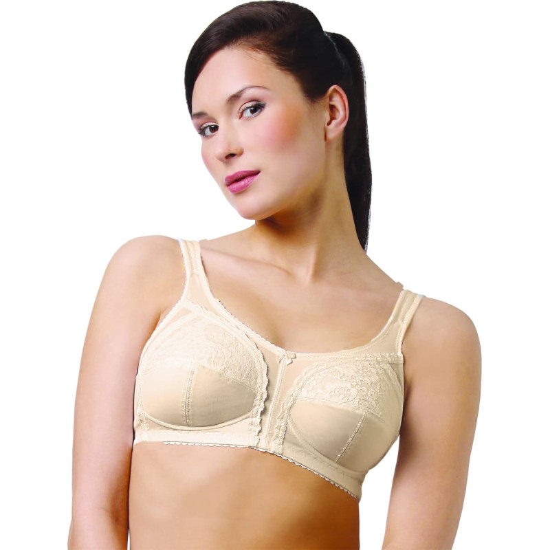 Tonus Elast 0407-02 Sofija Elastic medical-rehabilitation bra Beige N3 (C85)