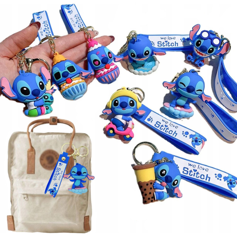 BRELOK GUMOWY STITCH