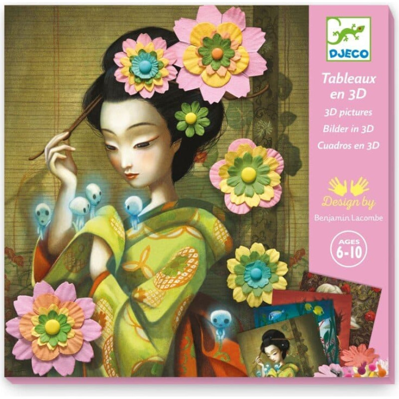 Djeco Popieriniai kūriniai - Rokas ir rožės