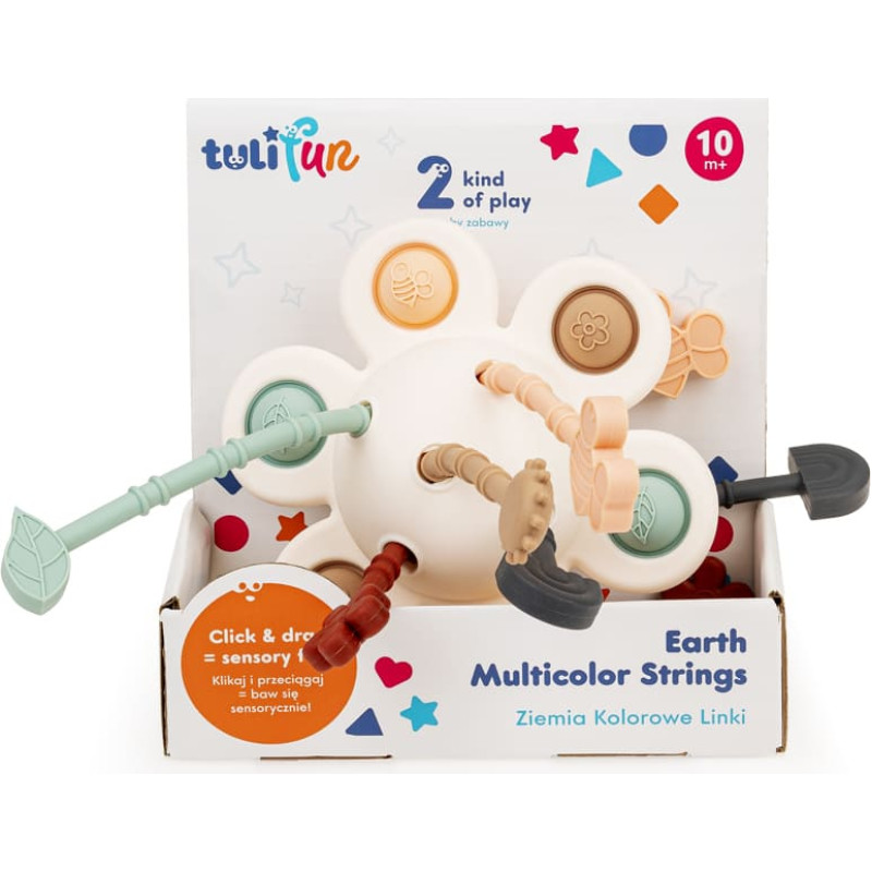 Dumel Tuli Fun TF30135 – „Žemė“, spalvingi virveliai