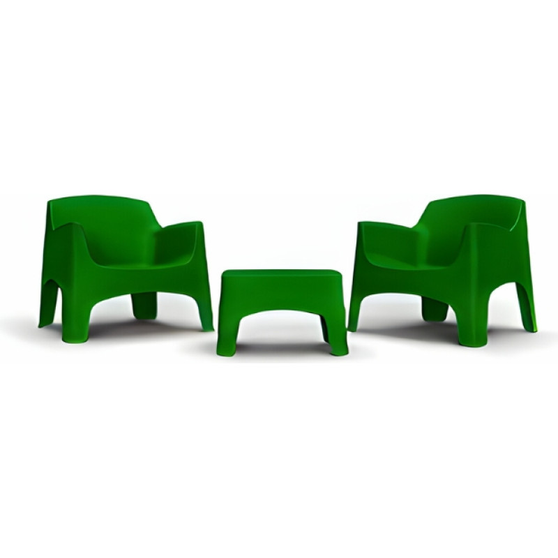 Bica Dārza mēbeļu komplekts Set Ibiza Terrace zaļš