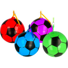 PIŁKA GUMOWA NA SPRĘŻYNIE MIX KOLORÓW