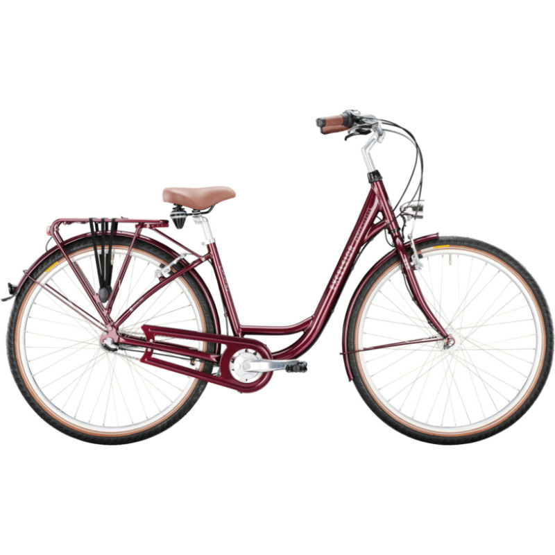 Excelsior dviratis EXCELSIOR Swan Urban, Aubergine (M)