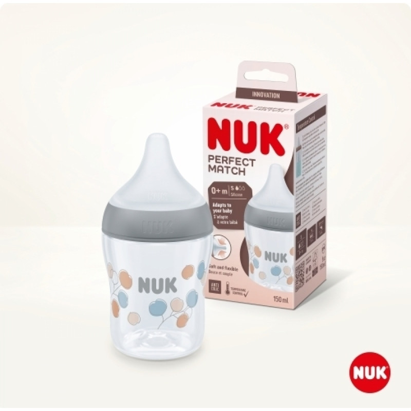 NUK 449959 BOTTLE PERFECT 150ML COTTON 572531, 10743092