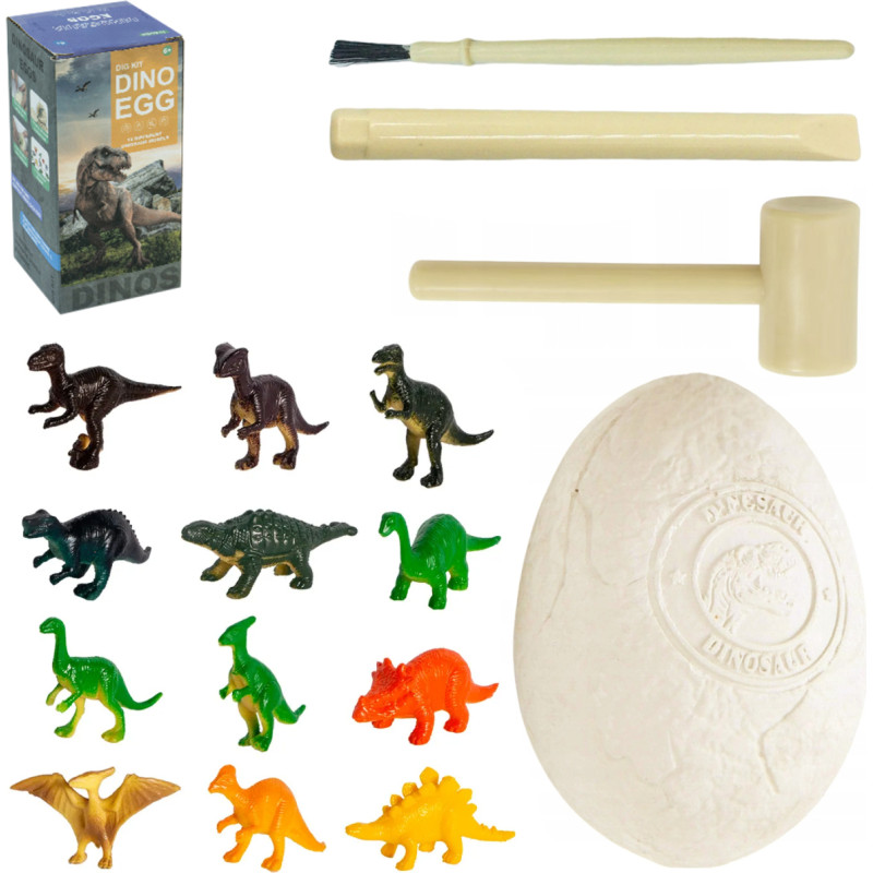 WYKOPALISKA PALEONTOLOG JAJO 12 DINOZAUR