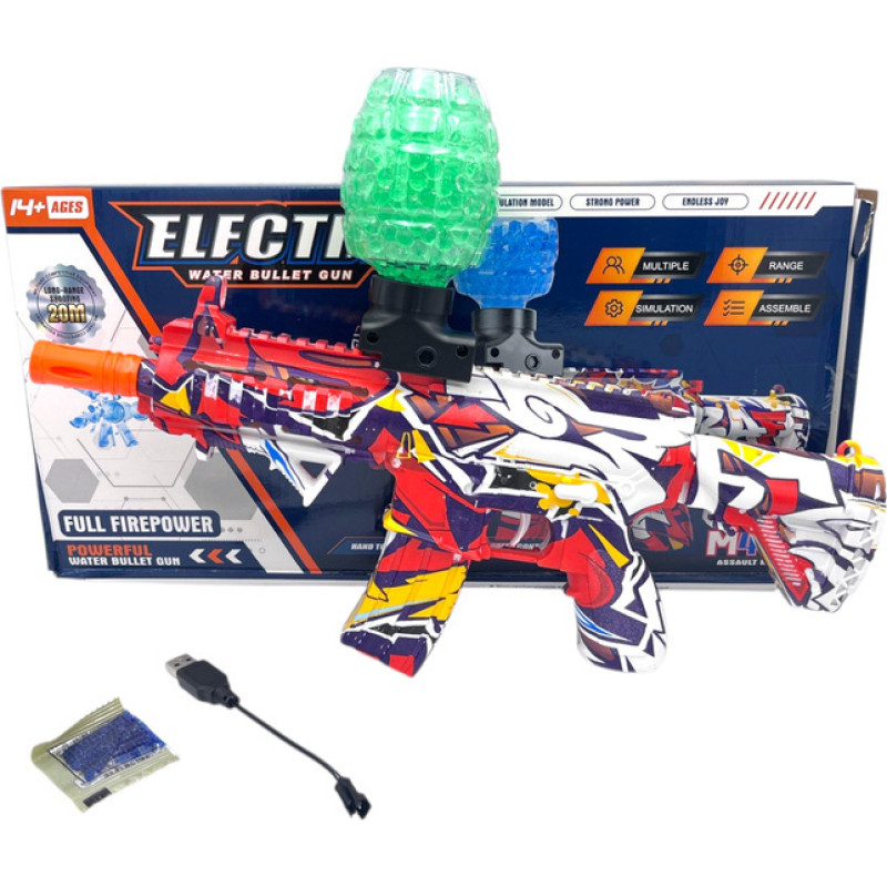 76490 Elektrinis žaislinis ginklas su geliniais kamuoliukais