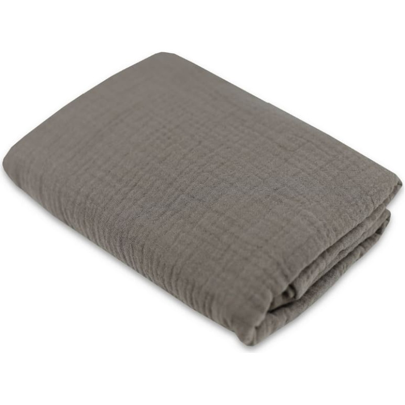 Ega Kids Swaddling blanket / Diaper - 28067 - MUSLIN CRUSHED - size 110x110 - CAPPUCINO