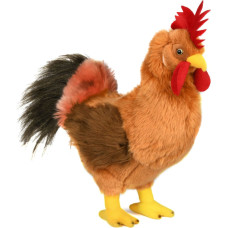 Uni-Toys Soft toy Colorful rooster, 33 cm