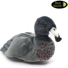 Uni-Toys Plush toy Blue duck with sound, 22 cm