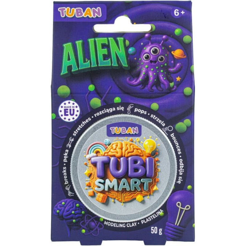 Tuban Tubi Smart - Modelling clay - Alien (50 g)