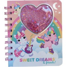 Kids Euroswan - Akcesoria Licencyjne NOTEBOOK WITH PURPURINE CDU SWEET DREAMS
