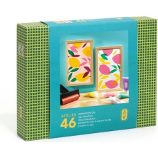 Djeco AGA - Kūrybinė dirbtuvė 46 - Spauda su gelio plok&scaron;tele