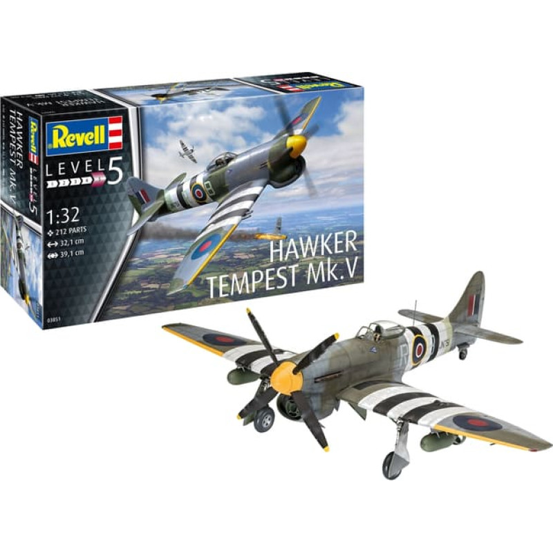 Revell H Hawker Tempest V