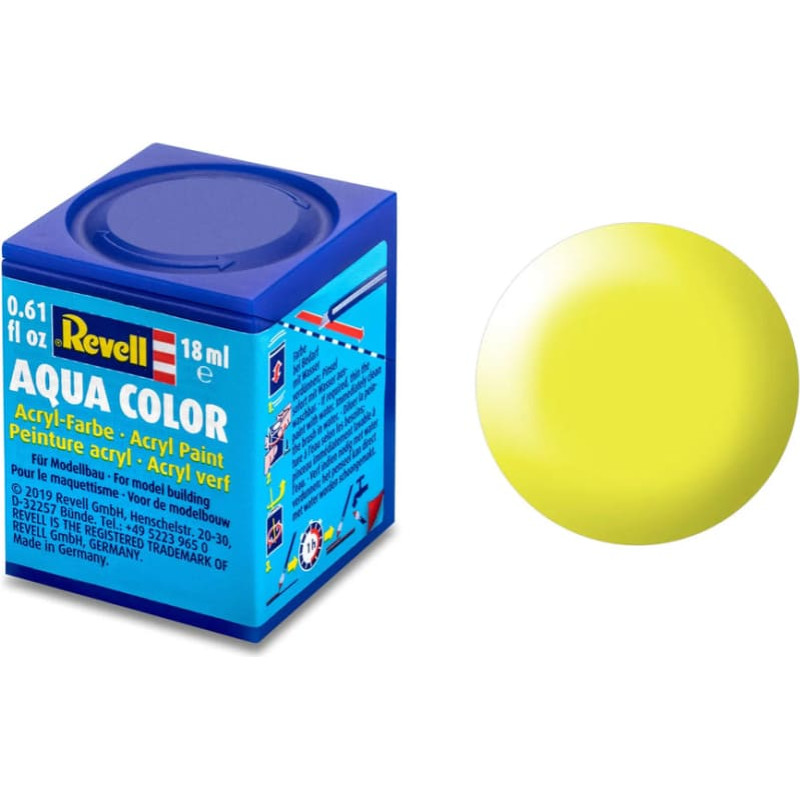 Revell Aqua Color Acrylic luminous yellow silk