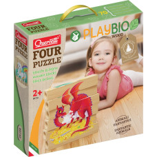 Quercetti Four Puzzle Fantastic Animals 2+ y