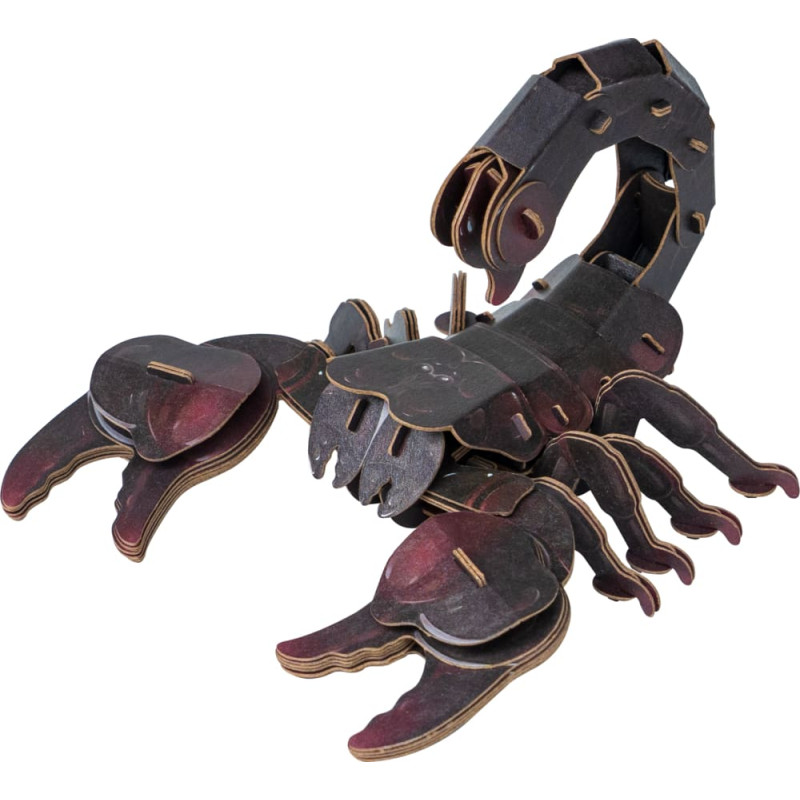 Makebug 3D papīra puzle Meža skorpions, MB-D-0053