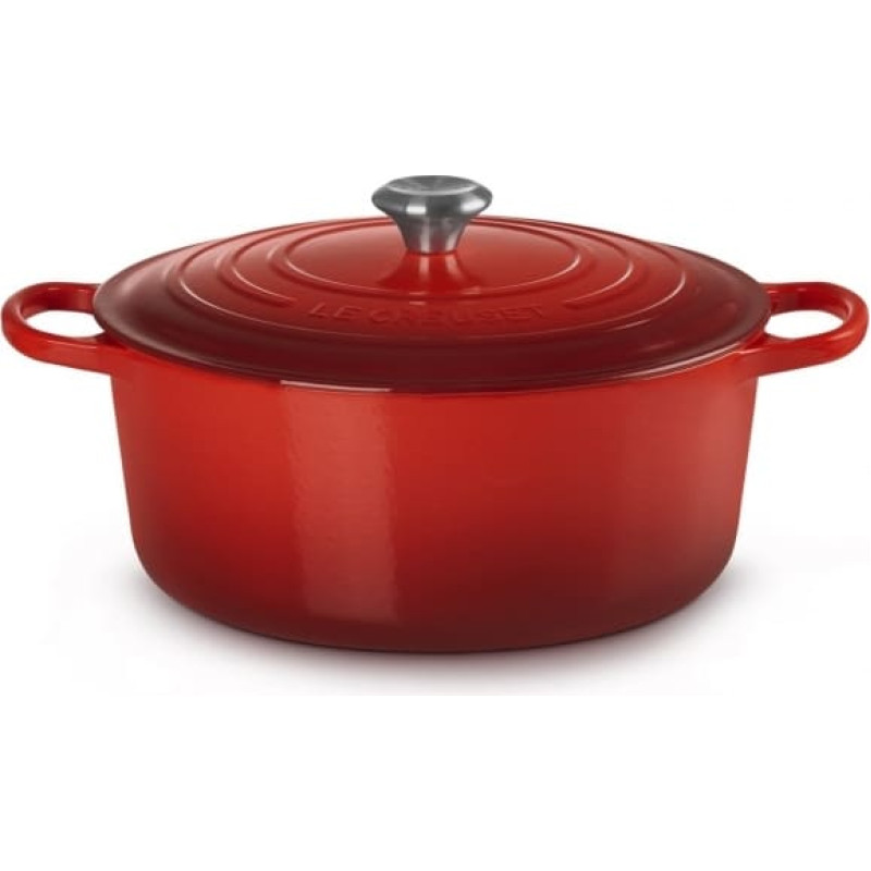 Le Creuset Čuguna katls apaļ&scaron; &Oslash;34cm / 12L sarkans