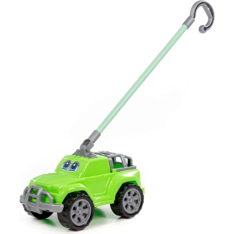 Polesie Car with handle, green 62 cm 01911