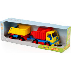 Polesie Dump truck Bazik with trailer in box 47 cm 37664
