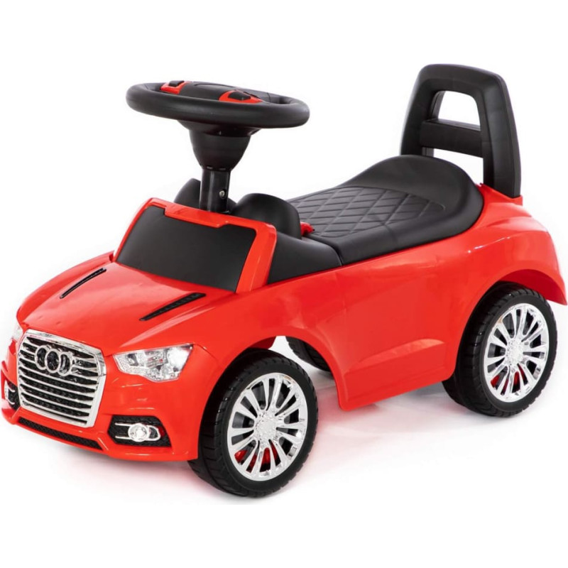 Polesie Push toy car with sound, red 84545