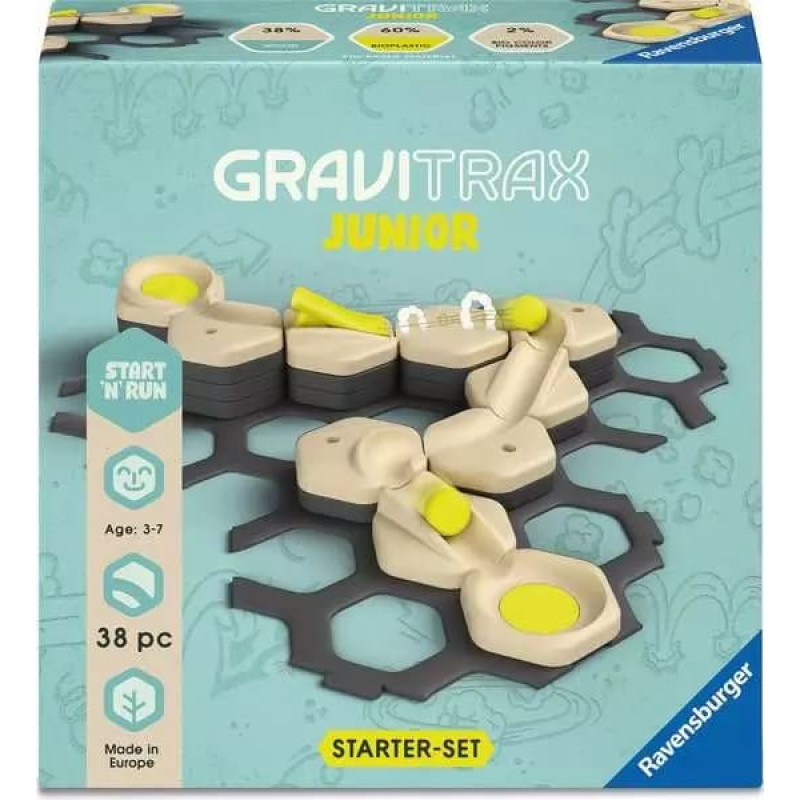 Ravensburger GraviTrax Junior Starter Set S Start & Run 3+