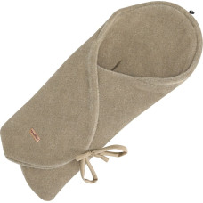 Wool wrapper Sierra 0-12m brown